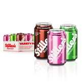 Stillers Shirley Temple can on a kitchen shelf, ideal for low-sugar mocktails.