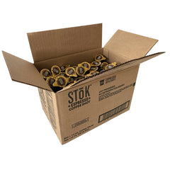 STOK Espresso Shots 264-box front, unsweetened coffee for bold mornings.