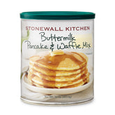 Stonewall Kitchen Buttermilk Pancake Mix package ready for quick, fluffy breakfasts.
