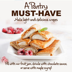 Stonewall Kitchen crepes with jam showcase versatile fillings