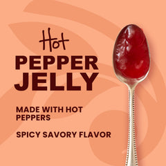Stonewall Kitchen Hot Pepper Jelly with cheddar creates a bold snack