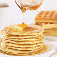 Stonewall Kitchen pancake batter close-up for fluffy pancakes