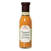 Stonewall Kitchen Thousand Island dressing bottle front, ideal creamy topping for salads.