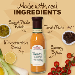 Stonewall Kitchen Thousand Island dressing spices blend close-up.