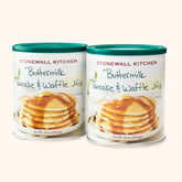Stonewall Kitchen two-pack buttermilk pancake mix pour for quick breakfasts