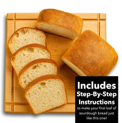 Feeding instructions card shown with step-by-step prep for beginners