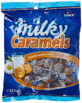 Storck Whole Milk Chunk bag front offers a premium caramel treat with creamy center.