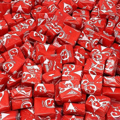 Str Burst Red Cherry stand-up bag emphasizes bulk value for sharing.