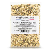 Straight from France Crushed Bitter Orange Peel for infusions, elevating aroma and subtle flavor.