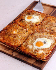Streit's Egg & Onion Matzo as a dipping snack with dips