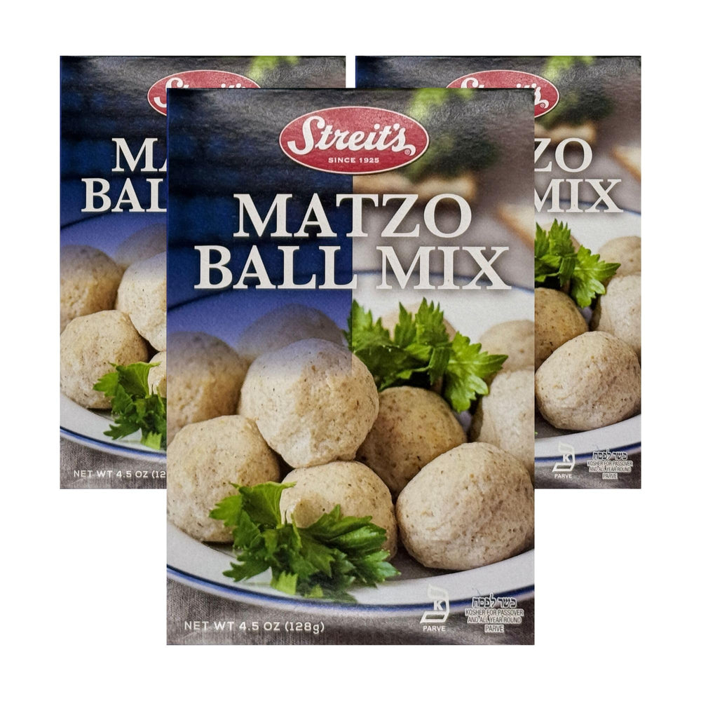 Streit's Matzo Ball Mix packaging for quick, kosher-friendly dinners.