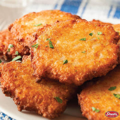 Streit's Potato Pancake Mix serves as a convenient hash brown substitute.