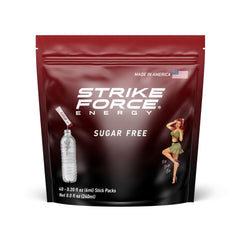 Strike Force Energy Original Flavor packet ready to mix for on-the-go energy.