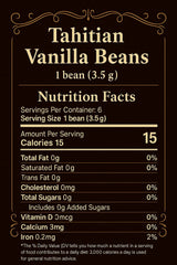STRONGUS Tahitian vanilla beans scraped pods, moist and pliable for infusions.