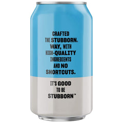 Stubborn Soda Agave Vanilla Cream 12-pack display for value and convenience