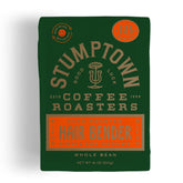 Stumptown Hair Bender 18oz bag showing packaging for freshness.