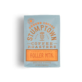 Stumptown Holler Mountain organic ground coffee bag—great for daily drip.