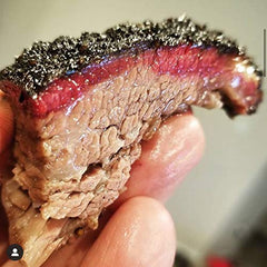 SuckleBusters 1836 Beef Rub on hamburger for juicy flavor