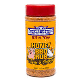 SuckleBusters Honey BBQ Rub bottle ready for pork and chicken seasoning