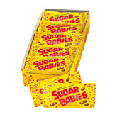 Sugar Babies milk caramel candy in a display box ideal for impulse purchases