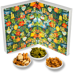Sugar Plum Nuts Gift Basket packaging showing premium, ready-to-gift presentation.