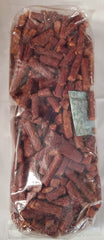 Sugar River Snack batch variation closeup shows texture and spice from different batches.