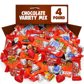 Sugaridge bulk Valentine’s chocolate hero image showing 4 lb bag for parties