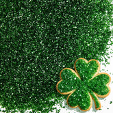 Sugarzy edible green sprinkles 150g for cakes, cookies, and desserts.