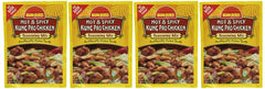 Sun-Bird Kung Pao seasoning pack, front view, quick weeknight dinner ready