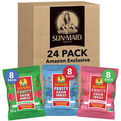 Sun-Maid Fruity Raisin Snack Sour Strawberry pouch for a tangy snack on the go