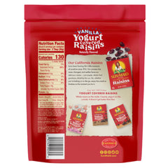 Sun-Maid Vanilla Yogurt Covered Raisins in lunchbox for a quick energy boost