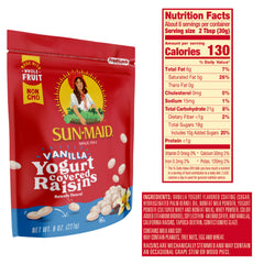 Sun-Maid Vanilla Yogurt Covered Raisins pantry snack idea for sharing