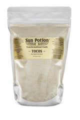 Sun Potion Tocos rice bran solubles bottle for skin-friendly nutrition.