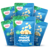 Sun Tropics Mochi Crunch Sea Salt bites in a resealable bag for easy sharing