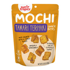Sun Tropics Mochi Snack Bites Tamari Teriyaki glaze deliver crispy savory crunch