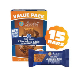 Sunbelt Bakery fudge dipped bars chocolate coating closeup, rich flavor