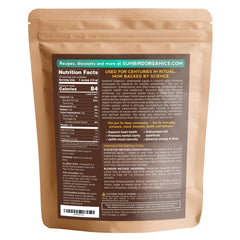 Sunbird Organics cacao packaging highlighting single-origin Criollo from Peru
