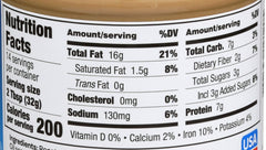 SunButter creamy texture in a jar, ideal for smoothies and baking.