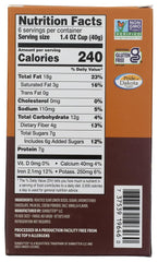 SunButter Natural Butter Chocolate Cups closeup shows smooth chocolate and creamy center.