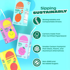 SunCup in a school cafeteria setting, trusted by nutrition standards.