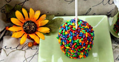 Sunflower Food Company chocolate coated seeds topping for cereals, yogurt, or desserts.