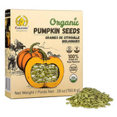 SUNGIVEN pumpkin seeds raw shelled in a bag, pantry-ready snack.