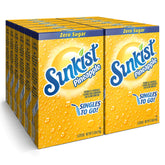 Sunkist Soda Pineapple Singles To Go packaging showing convenient on-the-go flavor