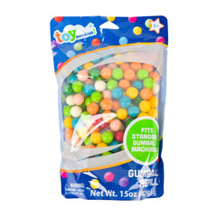 Sunny Days Toymendous Gumballs 15oz bag refill for gumball machines with seven colors