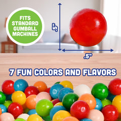 Toymendous Gumballs 15oz color variety for fresh flavors and playful snacking