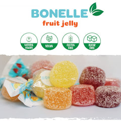SUNNY ISLAND Bonelle blackberry-fruit jelly candy, rich berry aroma in every bite.
