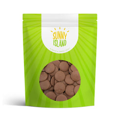 Sunny Island wafers in a 2 lb bag ideal for molding and dessert decorating