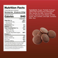 Merckens melting wafers melt smoothly for effortless coating and enrobing projects