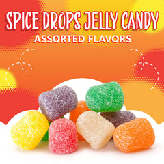 Sunny Island Spice Drops as cupcake topping adds color and flavor