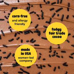 USA-made label on Supernatural sprinkles signals quality and local production.